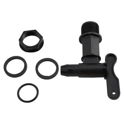 Robinet en plastique pour fût IBC – Raccord de réservoir d’eau/récupérateur d’eau de pluie - BLACKBEARD OUTDOOR INDUSTRIES