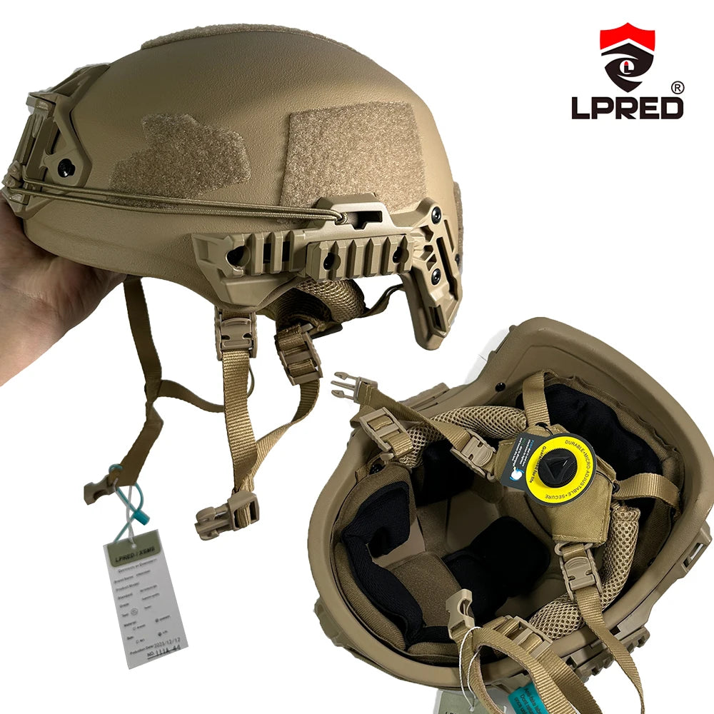 Casque tactique FAST LPRED à coupe haute