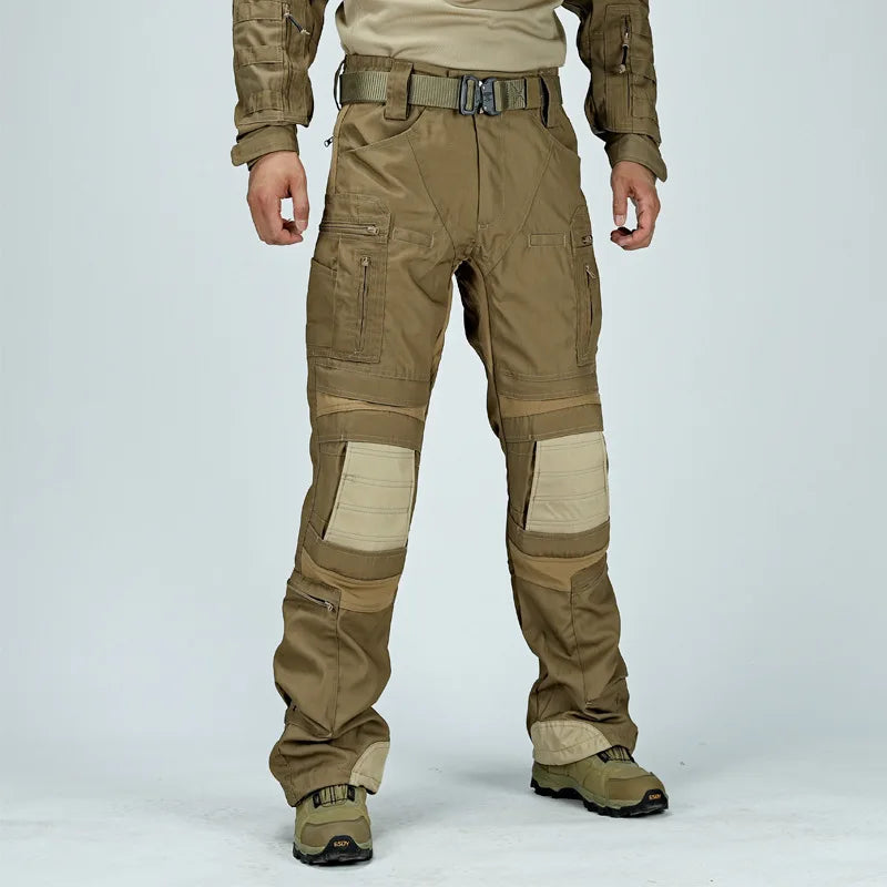 Pantalon cargo tactique homme multi-poches