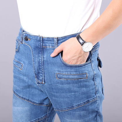 Jean tactique renforcé 4 saisons à protections amovibles