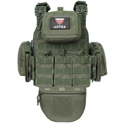 porte plaque Artex Quick Release MOLLE 1000D - BLACKBEARD OUTDOOR INDUSTRIES