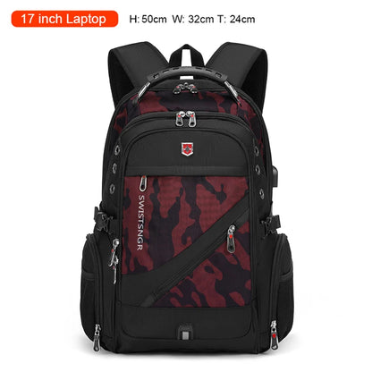 Sac à Dos Ordinateur Étanche 2025 – 17"/20" | Grande Capacité, USB, Antivol | Homme & Femme - BLACKBEARD OUTDOOR INDUSTRIES