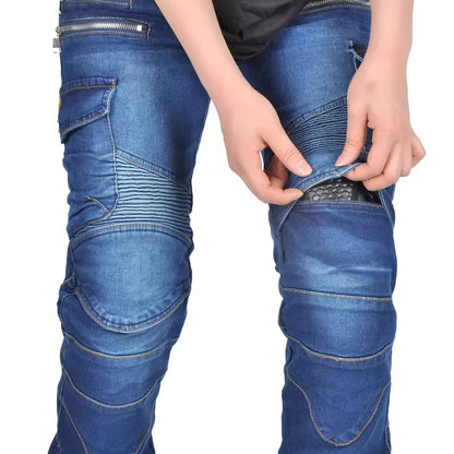 Jean tactique femme à double fermeture éclair