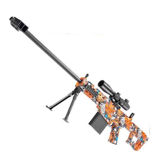 High-Speed Barrett Sniper Gun Toy with Gel Jet Bomb - 7.4V Dual/Automatic Mode Fully Automatic and Semi-Automatic Ma boutique