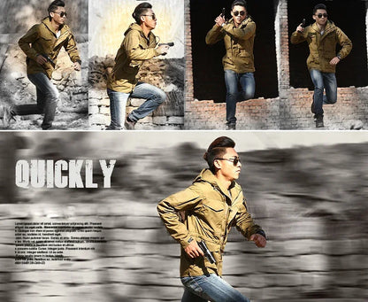 Veste M65 Tactique Militaire Homme – Hiver | Imperméable, Polaire, Chaude & Résistante - BLACKBEARD OUTDOOR INDUSTRIES