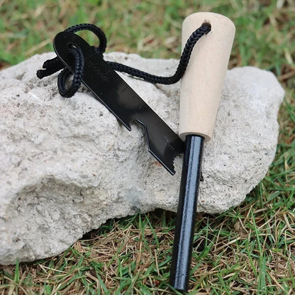 Allume-Feu Silex Magnésium – Kit Survie Camping Bushcraft