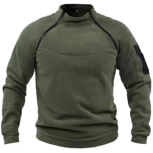Sweatshirt Polaire Homme Outdoor Zippé | Col Montant | Respirant | Automne & Hiver | King Billion - BLACKBEARD OUTDOOR INDUSTRIES