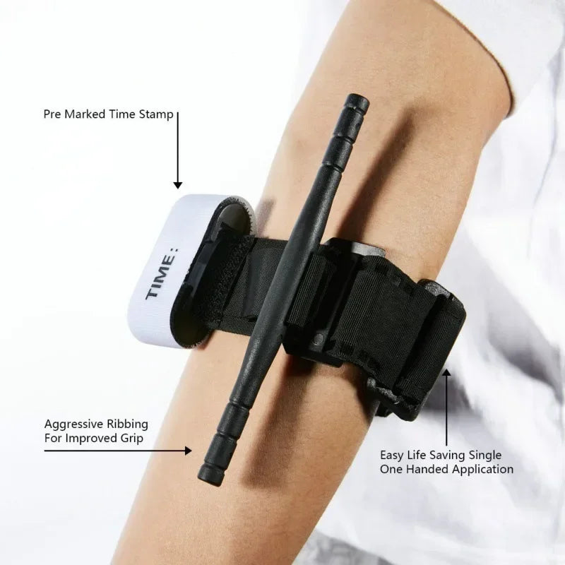 Tourniquet de Secours Tactique – Ceinture Médicale d’Urgence pour Camping, Randonnée, Exploration - BLACKBEARD OUTDOOR INDUSTRIES