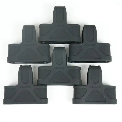 Boucles Caoutchouc Chargeur Tactique M4 M16 AK 5.56 – Airsoft & Chasse (Lot 3/6/7)
