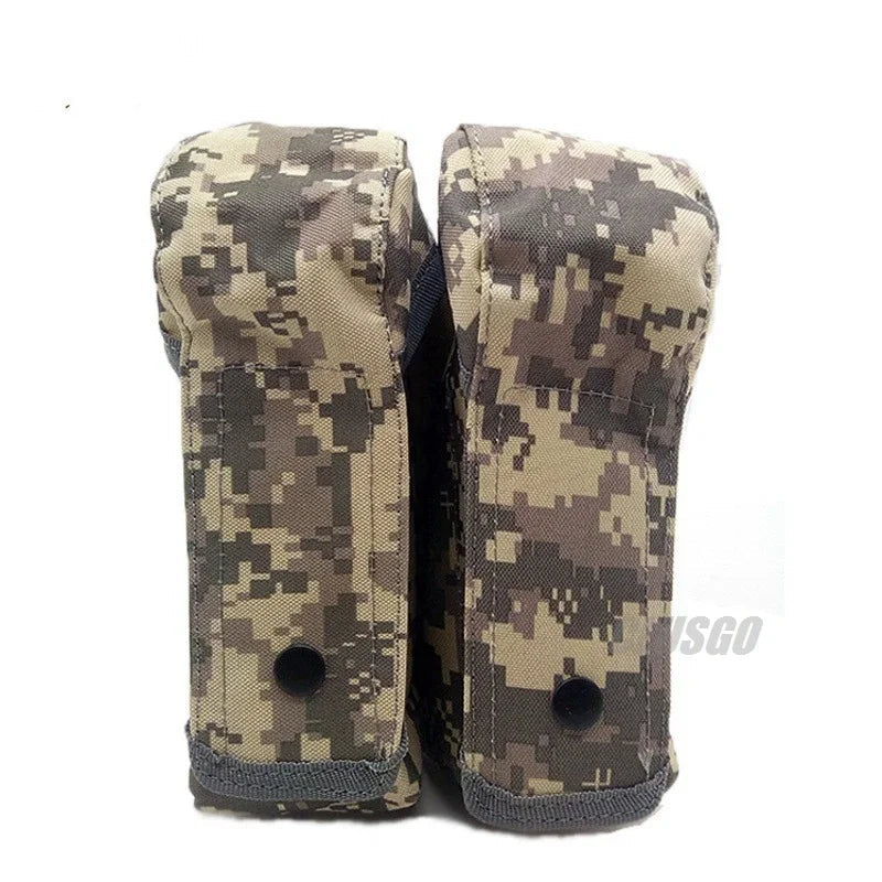 Outdoor Double AK Mag Pouch MOLLE – Porte Chargeur Double pour AK, Sac à Ceinture, Accessoires de Paintball et Chasse BLACKBEARD OUTDOOR INDUSTRIES