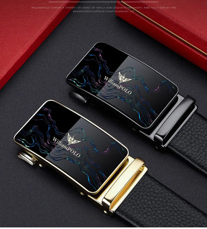 Ceinture en Cuir de Vachette Business WILLIAMPOLO Ma boutique