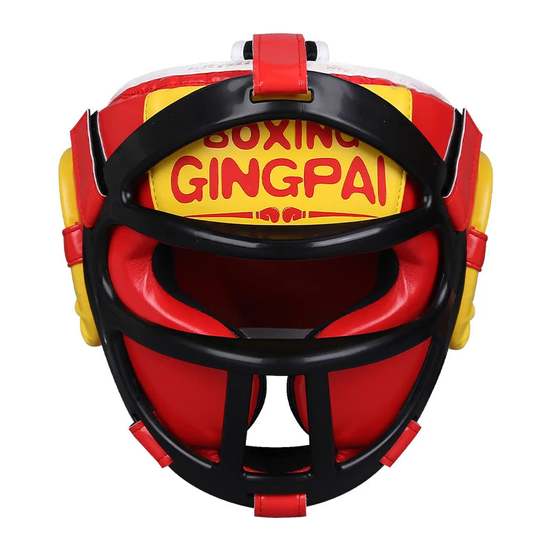 Casque de Boxe Sanda Intégral – Protection Visage Muay Thai, Compétition | Enfant & Adulte | S & M | 12 Coloris - BLACKBEARD OUTDOOR INDUSTRIES