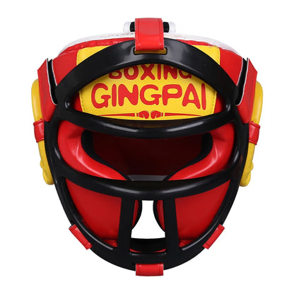 Casque de Boxe Sanda Intégral – Protection Visage Muay Thai, Compétition | Enfant & Adulte | S & M | 12 Coloris - BLACKBEARD OUTDOOR INDUSTRIES