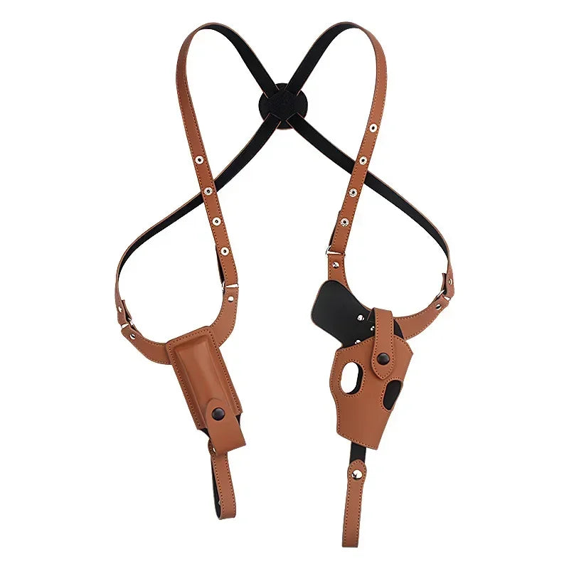 ERQYGRA Holster Tactique Double Épaule – Port Discret & Anti-Vol - BLACKBEARD OUTDOOR INDUSTRIES