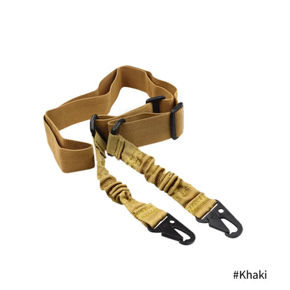 Sangle Tactique pour Fusil – 1, 2 ou 3 Points – Réglable avec Élastique Bungee - BLACKBEARD OUTDOOR INDUSTRIES
