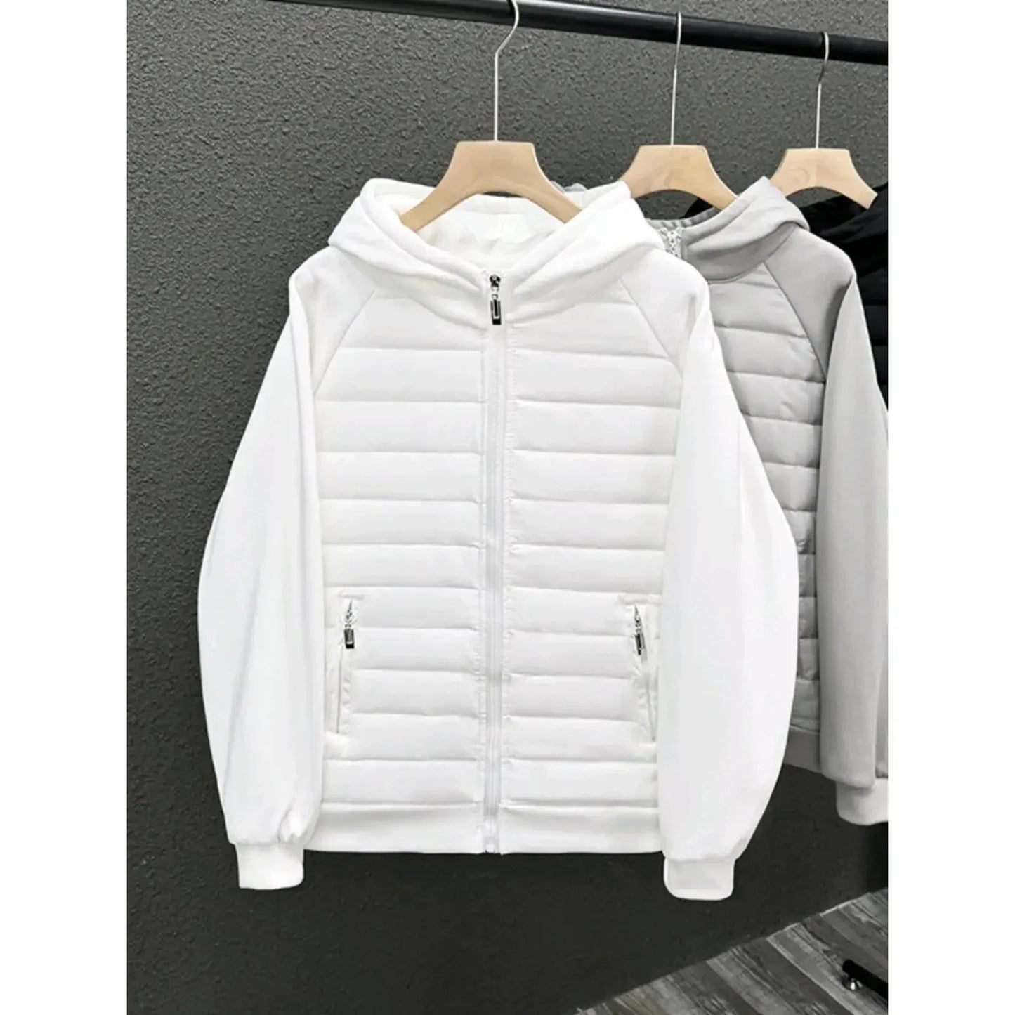 Veste à Capuche Homme Coton — Coupe Ample Casual | Noir, Gris, Blanc | M à XXXL - BLACKBEARD OUTDOOR INDUSTRIES