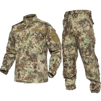 Uniforme Tactique BDU Camouflage Kryptek Mandrake - Vêtement de Terrain pour Entraînement et Chasse - BLACKBEARD OUTDOOR INDUSTRIES