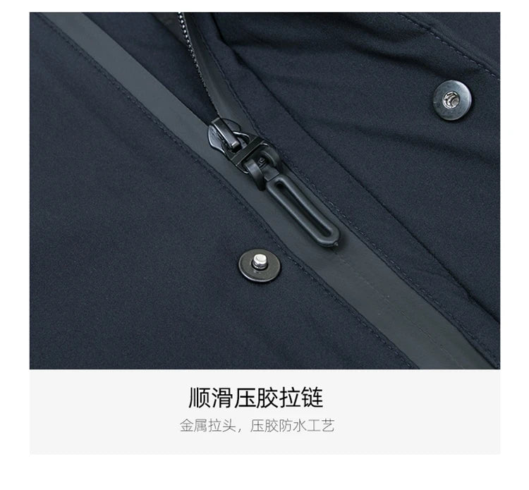 Parka Homme d'Hiver avec Col à Capuche, Résistante à l'Eau et au Vent - Confort et Chaleur -40°C BLACKBEARD OUTDOOR INDUSTRIES