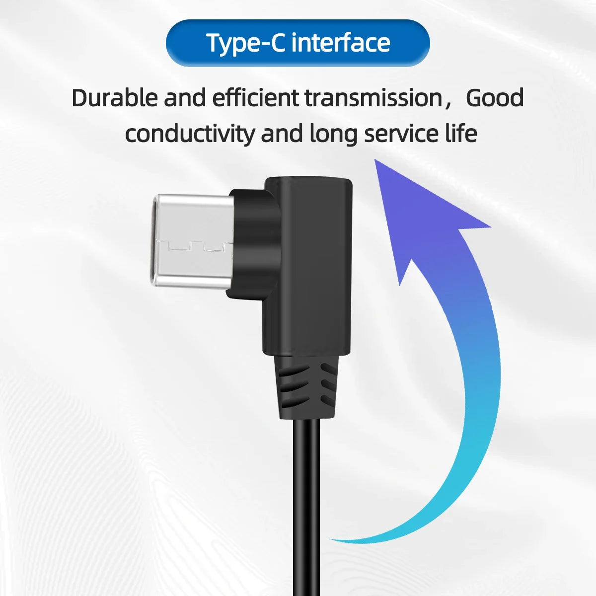 Oreillette USB-C PTT avec Embout Rotatif 360° – Radio PoC Réseau Zello, Compatible GP-268 / GP-298