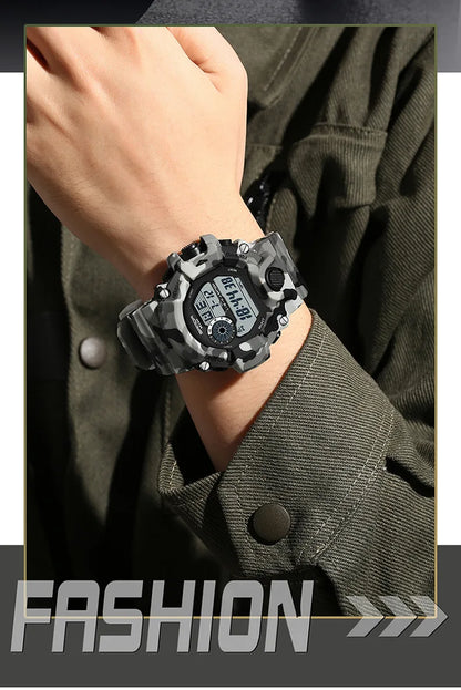 SANDA 2183 – Montre Électronique Homme - BLACKBEARD OUTDOOR INDUSTRIES