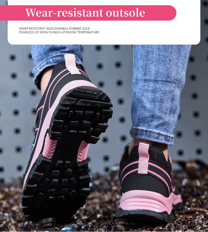 Chaussures de sécurité femme à embout métallique GW-1516