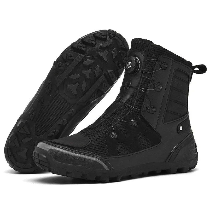 Bottes Moto Homme – Chaussures Respirantes 4 Saisons – Bottines de Moto Style Cruiser / Touring | Unisexe - BLACKBEARD OUTDOOR INDUSTRIES