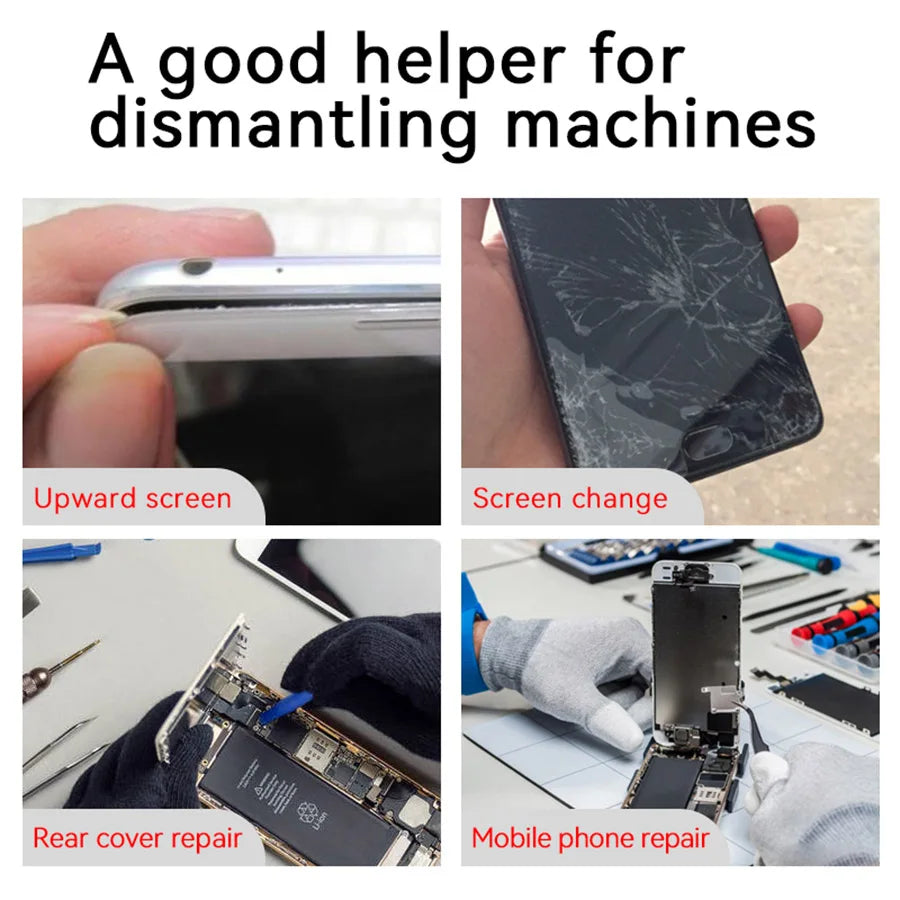 Colle T7000 Noire pour Réparation de Téléphones et Tablettes - Adhesif de Forte Adhérence - Disponible en 15ML, 50ML, 110ML avec Embout Fin BLACKBEARD OUTDOOR INDUSTRIES