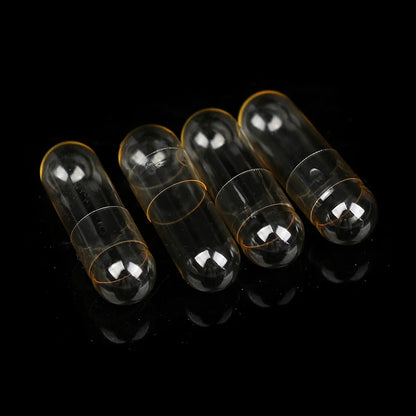 100PCS Capsules Vides en Gélatine Transparente - Taille Standard 00#, 0#, 1# Ma boutique
