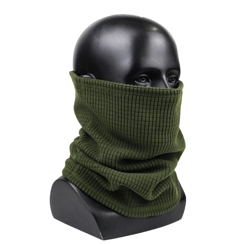 Ensemble Cagoule Tactique Thermique Camouflage – Masque Visage & Bonnet Chaud Hiver – Polyester – Homme & Femme – 4 Coloris