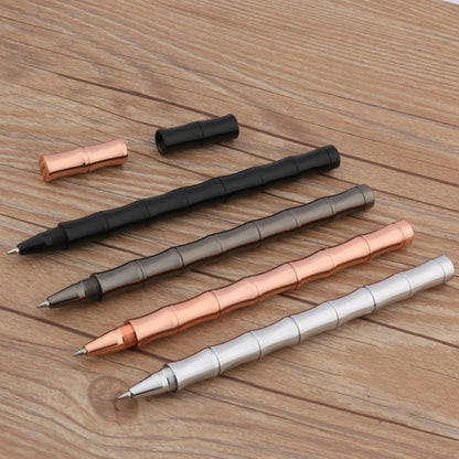 Stylo-bille effet bambou pointe fine 0,5 mm