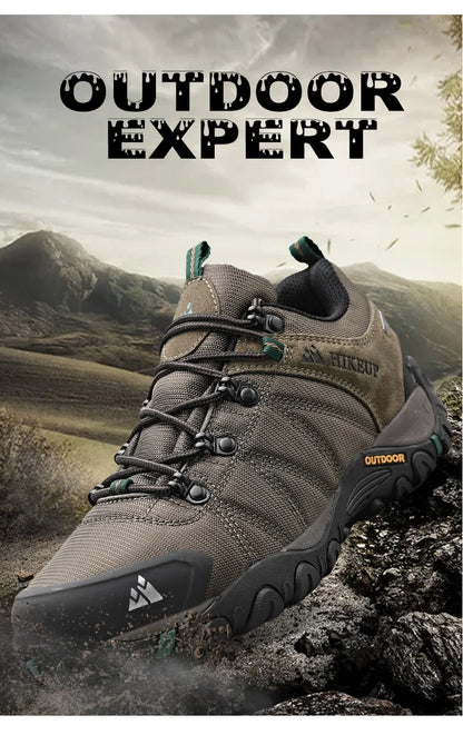 Chaussures de Randonnée Homme HIKEUP – Antidérapantes, Respirantes, Résistantes – Trekking, Escalade, Chasse, Tourisme - BLACKBEARD OUTDOOR INDUSTRIES
