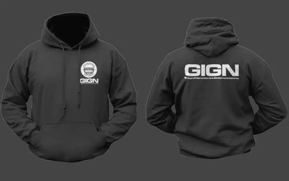 Hoodie GIGN Forces Spéciales Gendarmerie Française | Sweatshirt Tactique - BLACKBEARD OUTDOOR INDUSTRIES