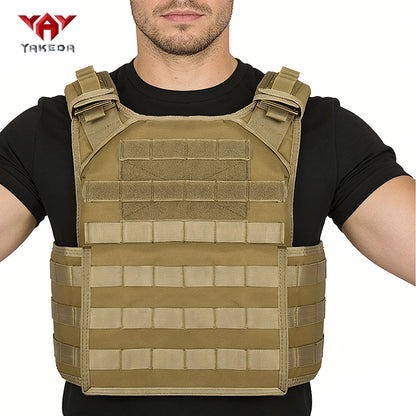 Porte-plaques tactique YAKEDA MOLLE – coloris coyote