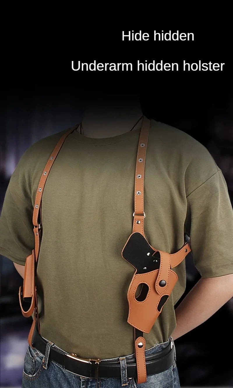 ERQYGRA Holster Tactique Double Épaule – Port Discret & Anti-Vol - BLACKBEARD OUTDOOR INDUSTRIES