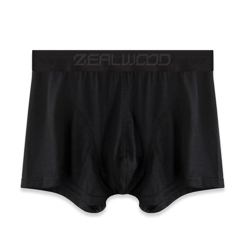 Boxers en Laine Merino et Tencel ZEALWOOD pour Hommes - Sous-vêtements Respirants et Antibactériens, Séchage Rapide, Confort Ultime BLACKBEARD OUTDOOR INDUSTRIES