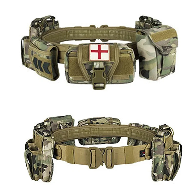 Ceinture Tactique YAKEDA Outdoor – Chasse, Forces de l'Ordre & Airsoft
