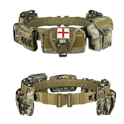 Ceinture Tactique YAKEDA Outdoor – Chasse, Forces de l'Ordre & Airsoft