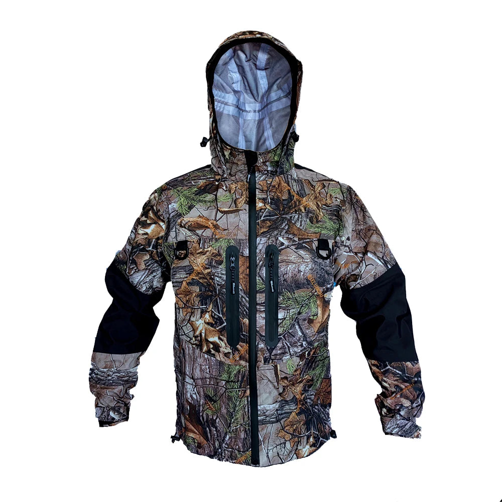 Veste de chasse et pêche imperméable et respirante