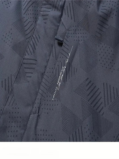 Veste d’Hiver Homme – Imperméable et Coupe-vent, avec Capuche Détachable, Doublure en Laine, Idéale pour Randonnée, Travail... BLACKBEARD OUTDOOR INDUSTRIES