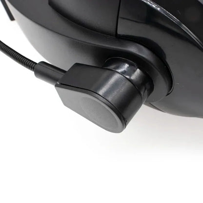 Casque Arceau Antibruit avec Micro Boom PTT – 2 Broches Compatible Baofeng, Kenwood, Sécurité