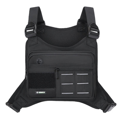 Sac de poitrine tactique MOLLE pour randonnée et outdoor