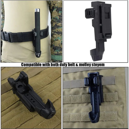 Porte-bâton ou porte-aérosol rotatif MOLLE 360°