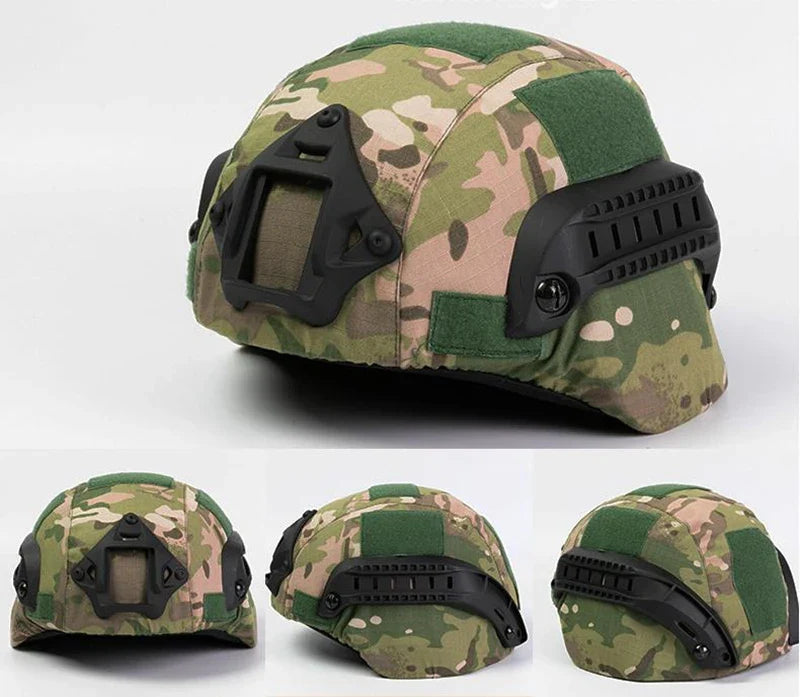 Housse de Casque Multicam pour Casque Tactical MICH 2000 – Airsoft & Tir - BLACKBEARD OUTDOOR INDUSTRIES