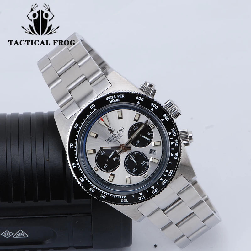 Tactical Frog TF004 – Montre Chronographe Homme 41 mm - BLACKBEARD OUTDOOR INDUSTRIES