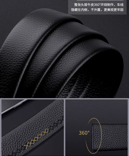 Ceinture en Cuir de Vachette Business WILLIAMPOLO Ma boutique