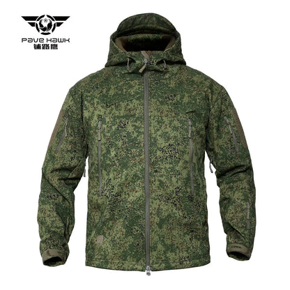 Veste Softshell Homme Shark Skin - Chaude, Respirante et Résistante aux Intempéries - BLACKBEARD OUTDOOR INDUSTRIES