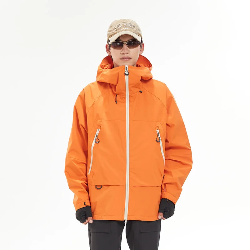 Veste de Randonnée Imperméable et Coupe-Vent Unisexe avec Capuche – Veste de Sport Haute Qualité pour Randonnée, Course et Escalade - BLACKBEARD OUTDOOR INDUSTRIES