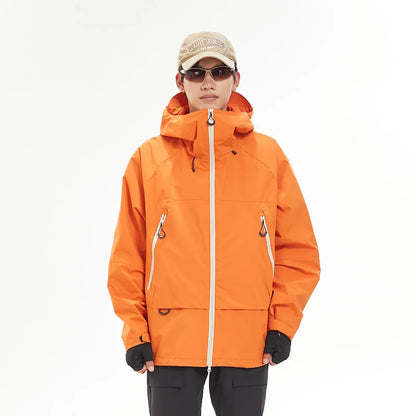 Veste de Randonnée Imperméable et Coupe-Vent Unisexe avec Capuche – Veste de Sport Haute Qualité pour Randonnée, Course et Escalade - BLACKBEARD OUTDOOR INDUSTRIES