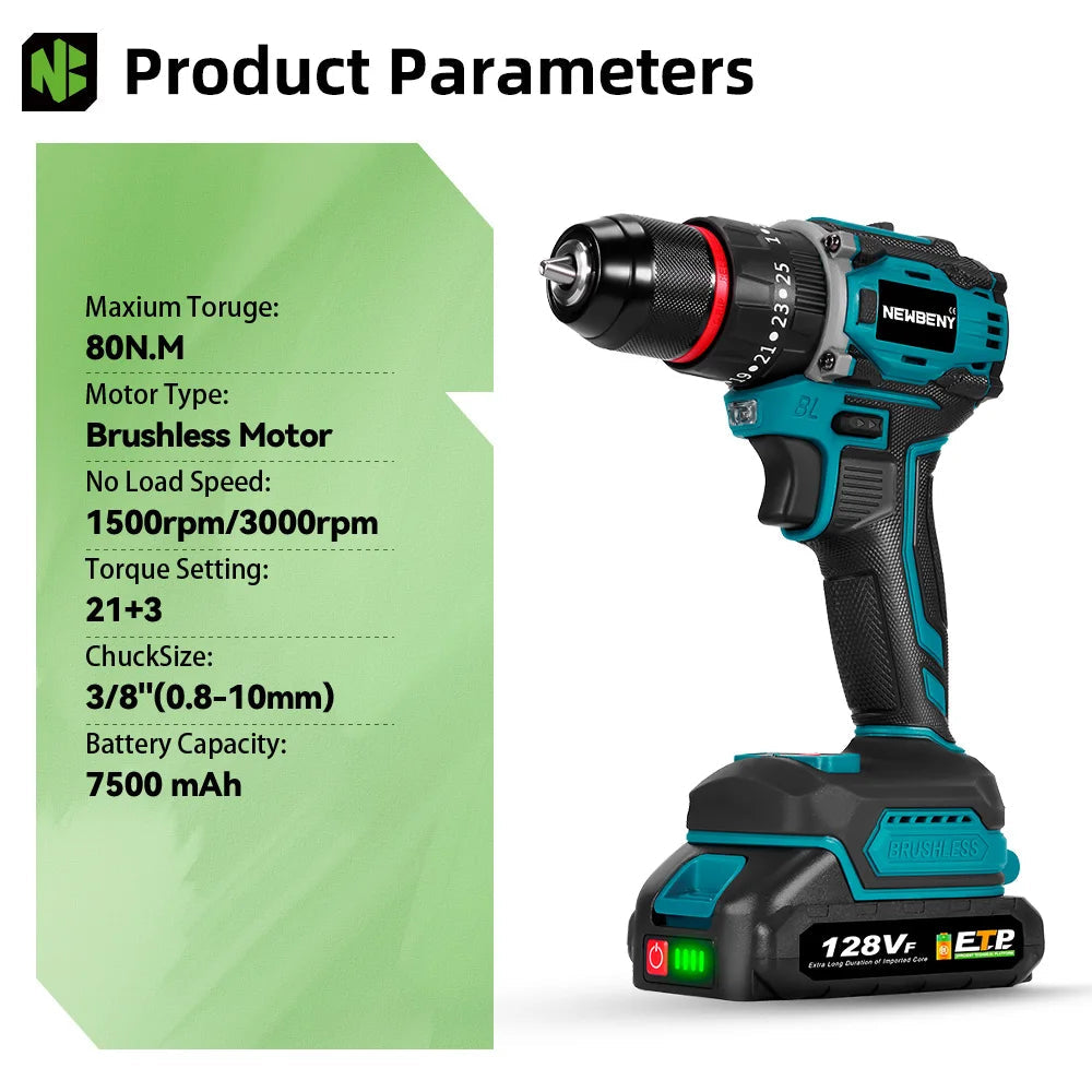 perceuse sans fil NEWBENY 21+3 BLACKBEARD OUTDOOR INDUSTRIES