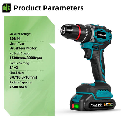 perceuse sans fil NEWBENY 21+3 BLACKBEARD OUTDOOR INDUSTRIES